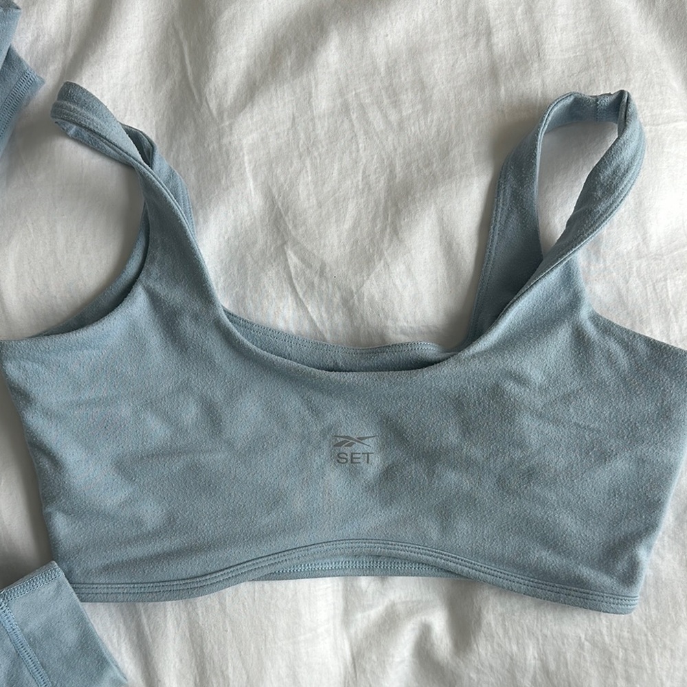 Blue Set Active Set Formcloud Top Medium Leggings… - image 1